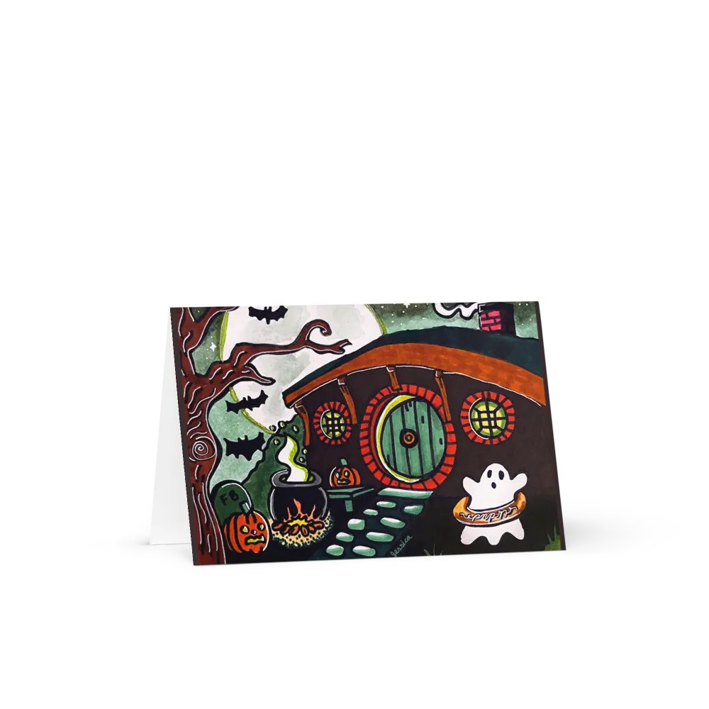 Ring of Spooks Greeting Card product image (1)