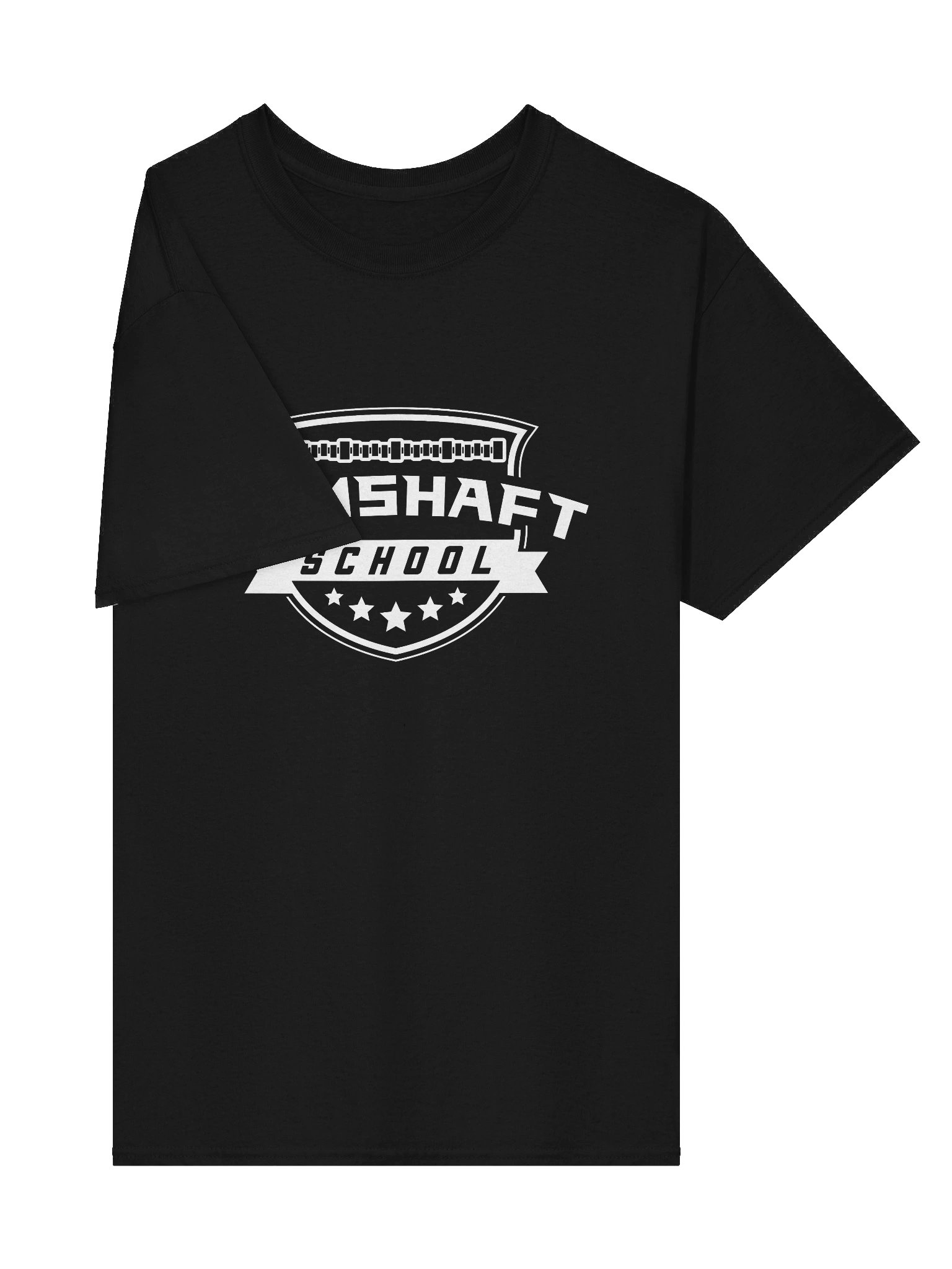 T-shirt - White on Black product image (4)