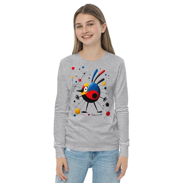Bella+Canvas Youth Long Sleeve T-Shirt product image (2)