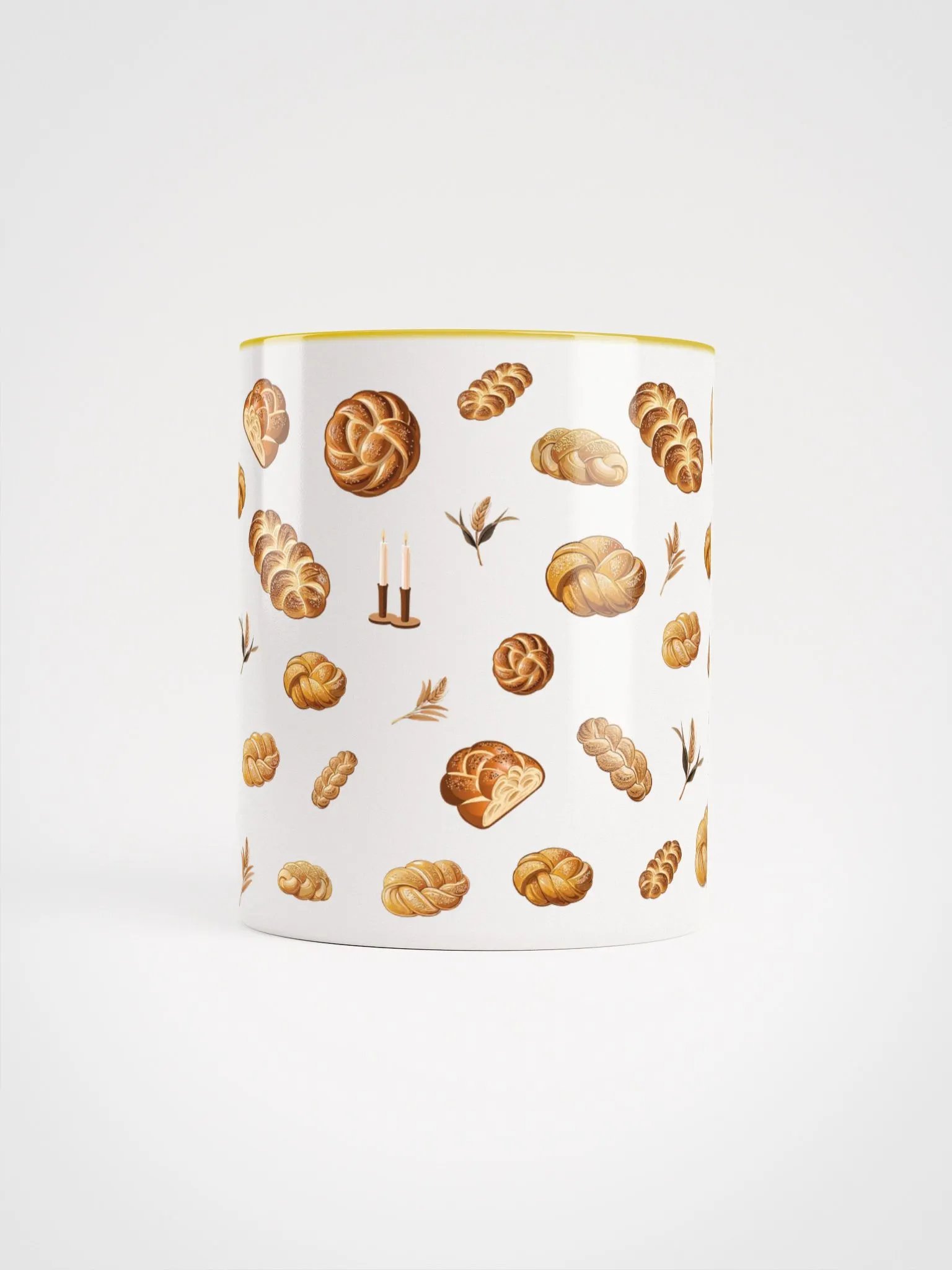 Pass the Challah Duo-Color Mug product image (3)
