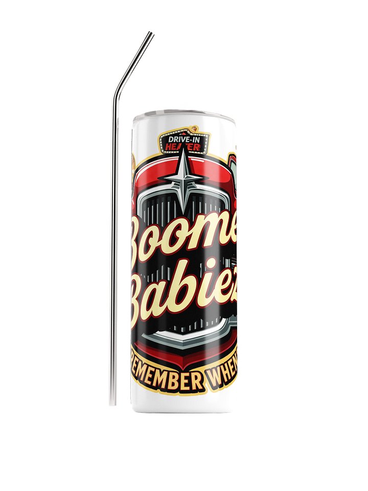 Boomer Babiez Retro Stainless Steel Tumbler product image (1)
