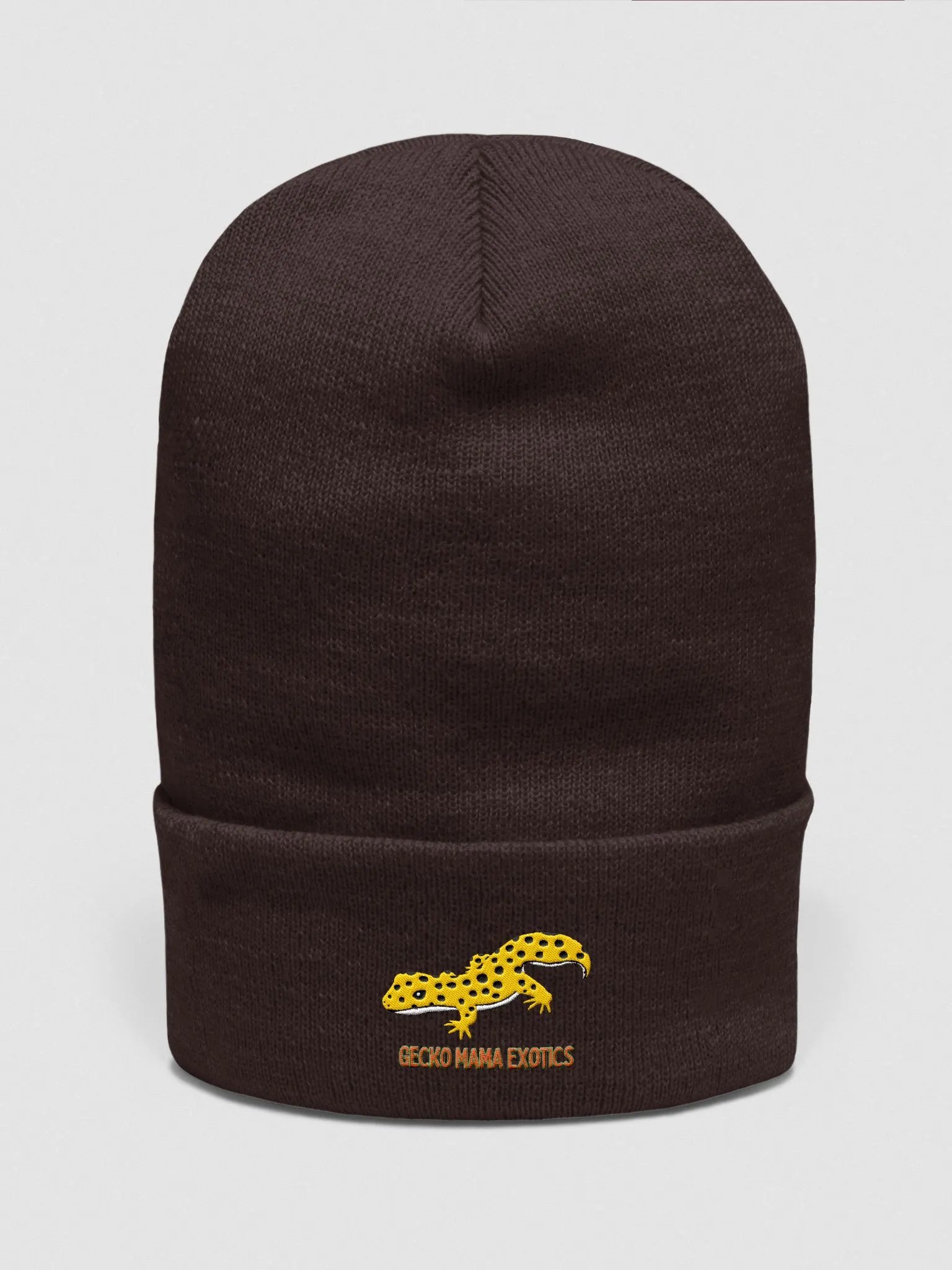 Gecko Mama Exotics Cuffed Beanie product image (1)