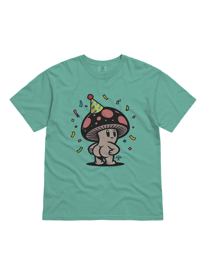 Full Color Birthday Mushbutt T-Shirt product image (1)