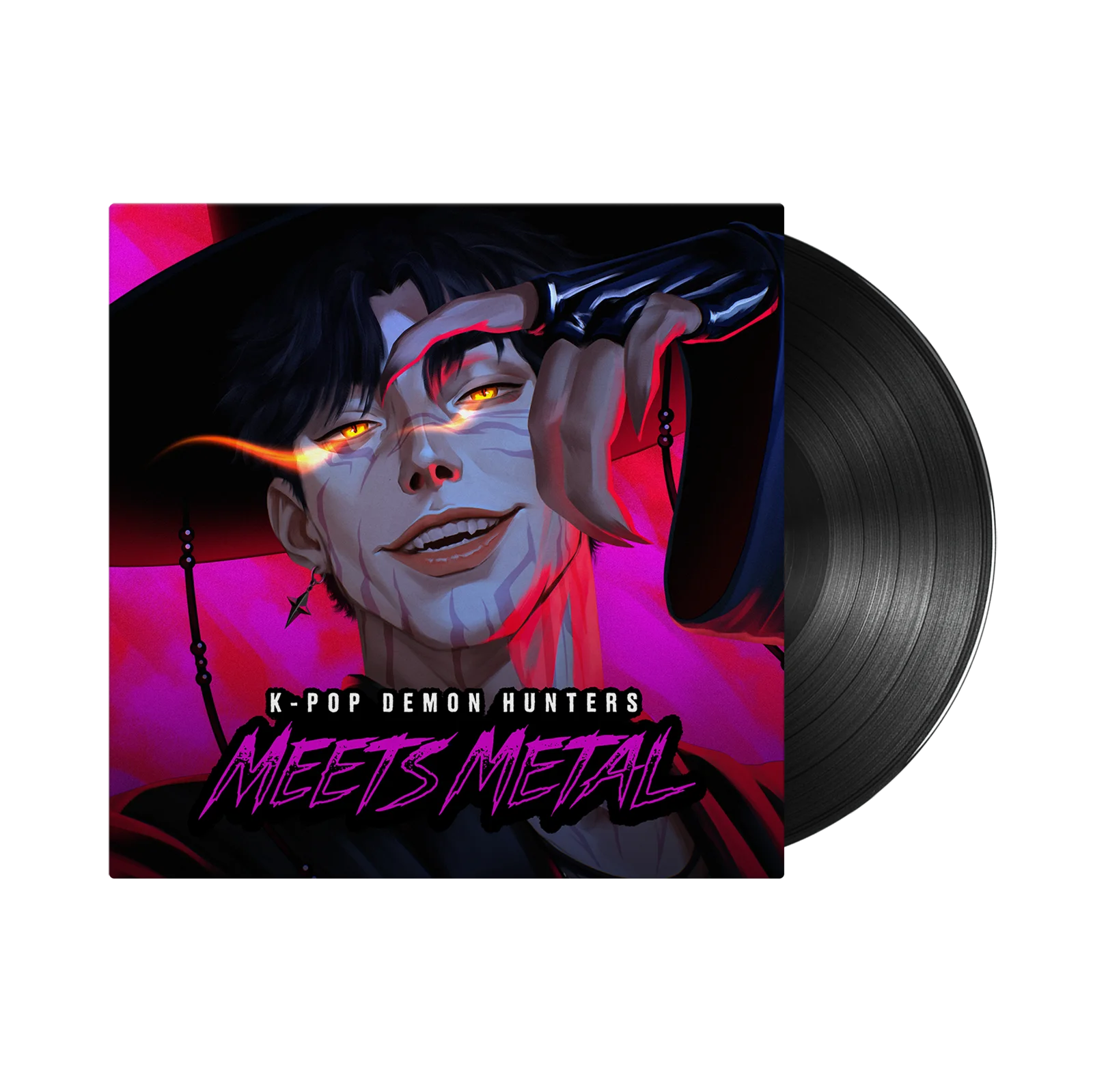Signed Vinyl - K-Pop Demon Hunters Meets Metal product image (1)