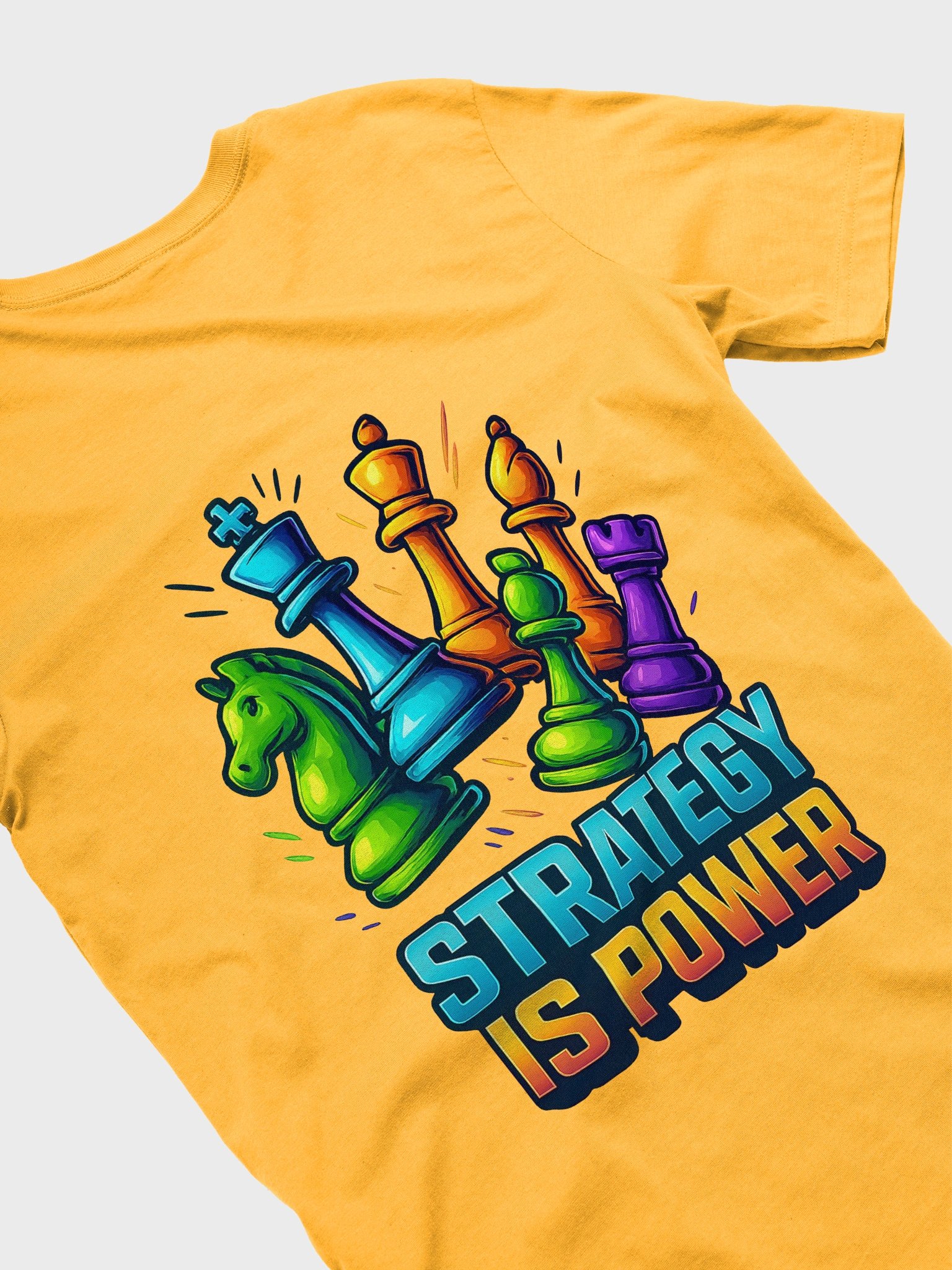 Thinking 3 Moves Ahead + Strategy is Power Tee product image (124)