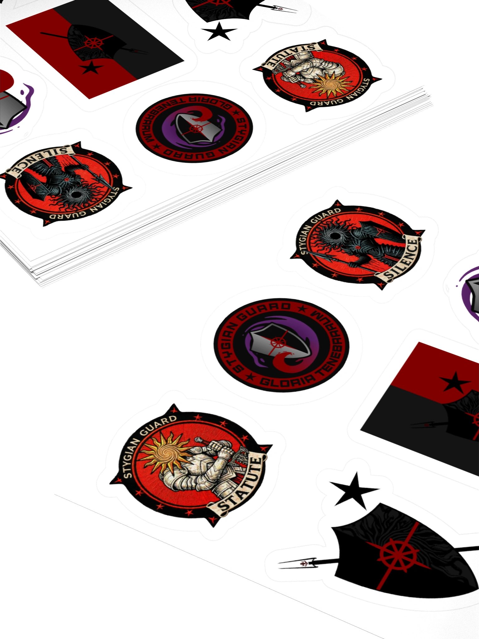 Stygian Guard Sticker Sheet product image (4)
