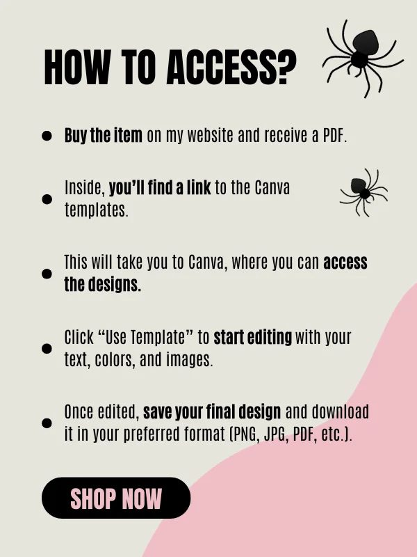 Coquette Halloween Ecommerce Listing Templates product image (9)