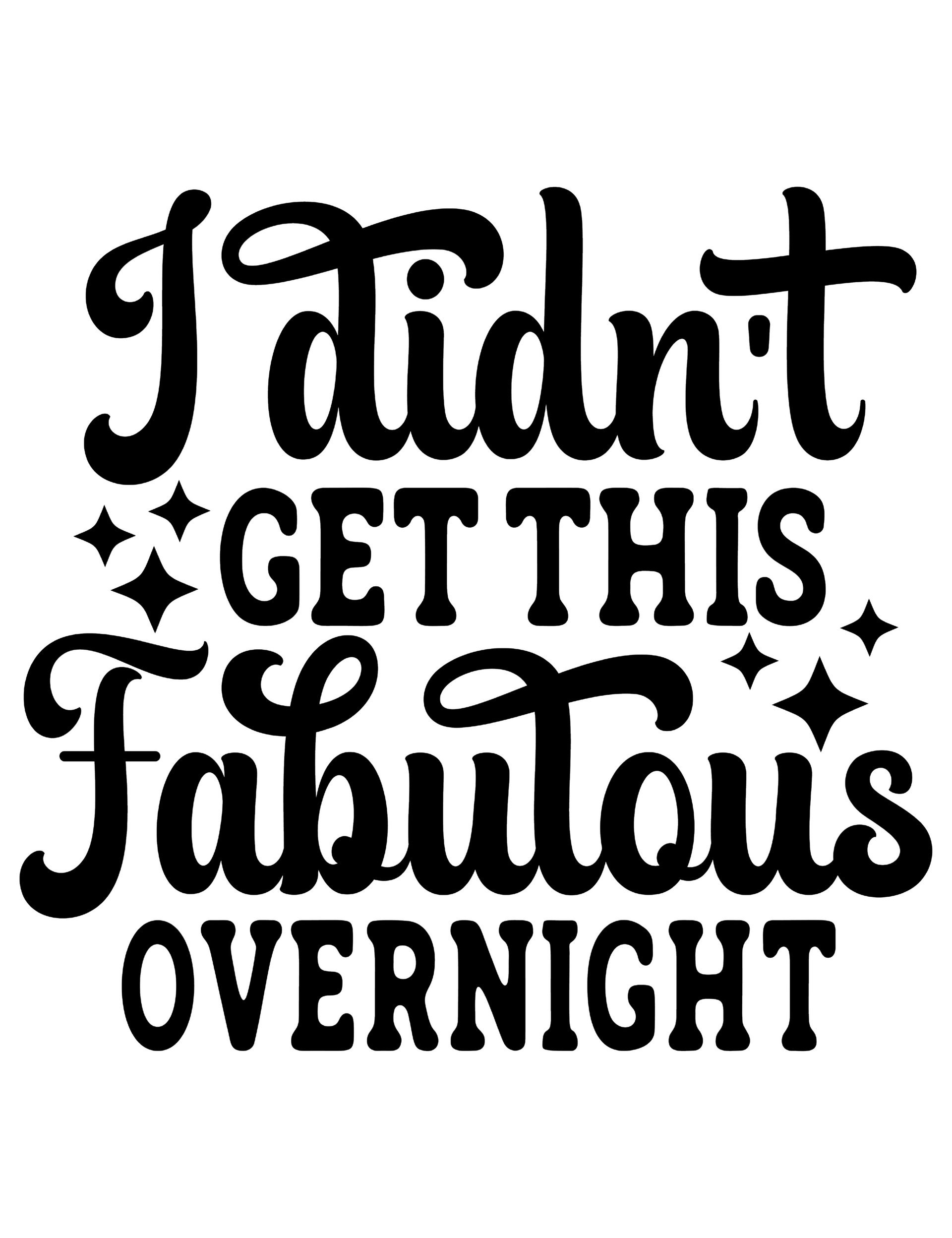 Fabulous Overnight Tee product image (1)