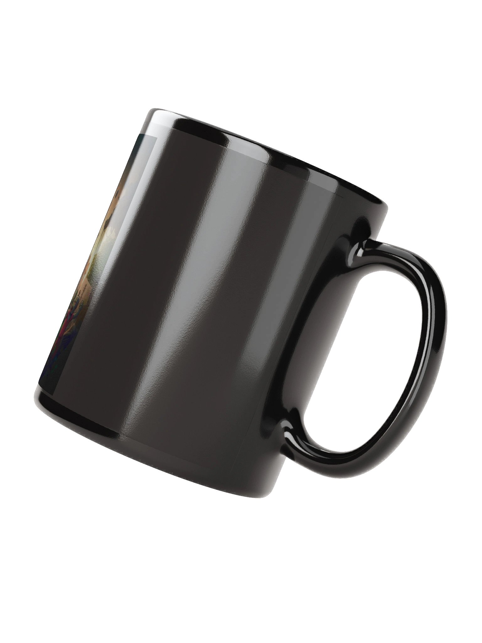 TurnipLee zombie killer black mug product image (3)