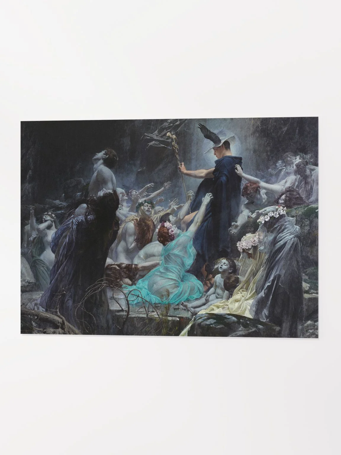 ''The Souls of Acheron'' by Adolf Hirémy-Hirschl Poster product image (3)