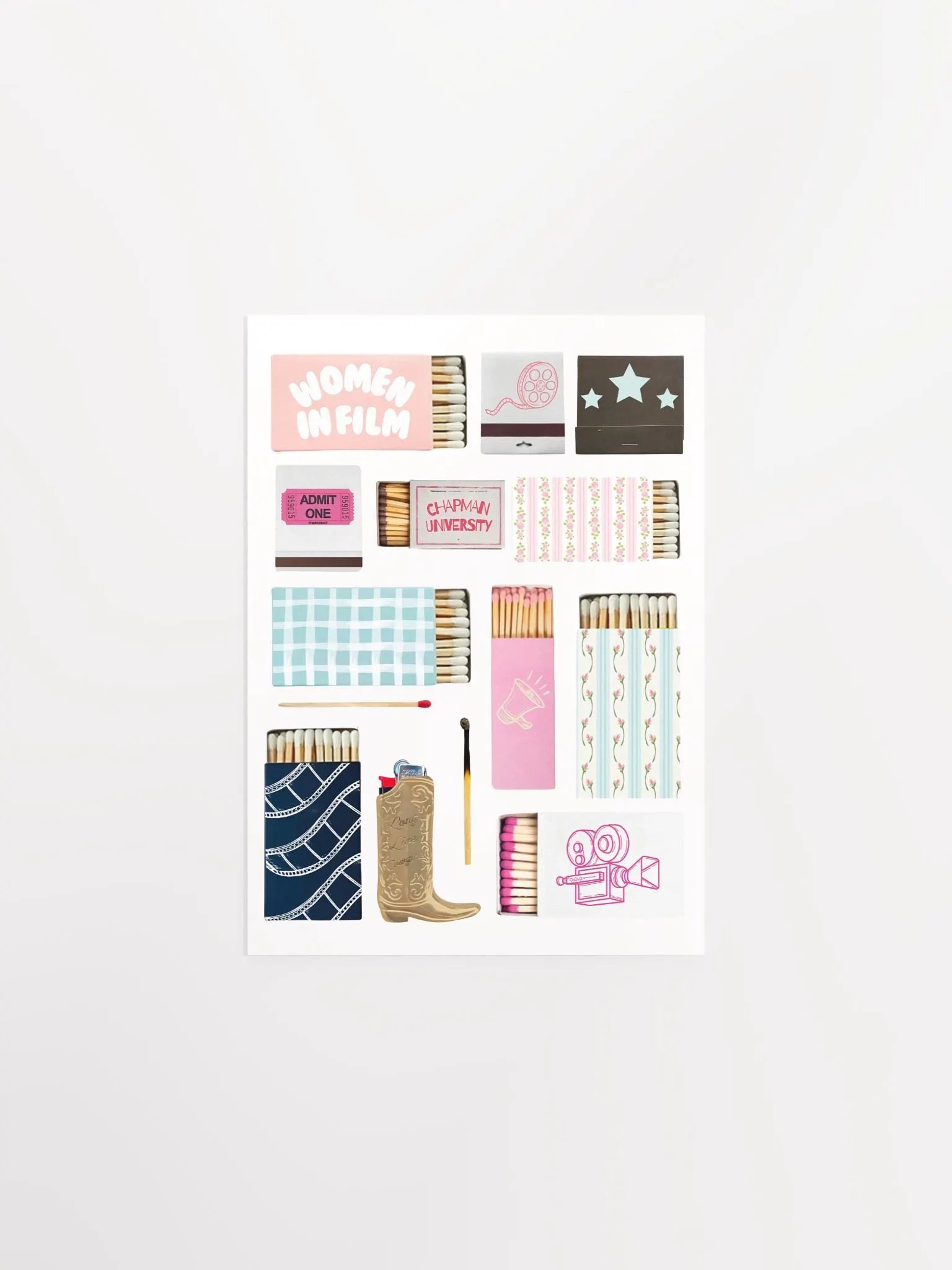 Wif Matchbook Poster product image (1)