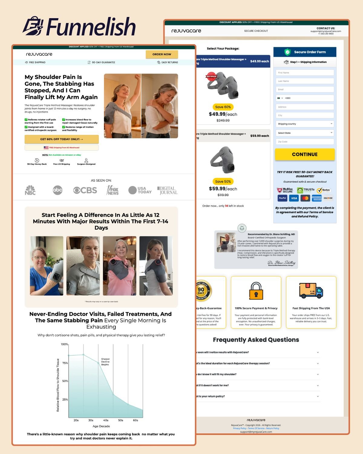 RejuvaCare Funnel V2 | Funnelish Template product image (1)