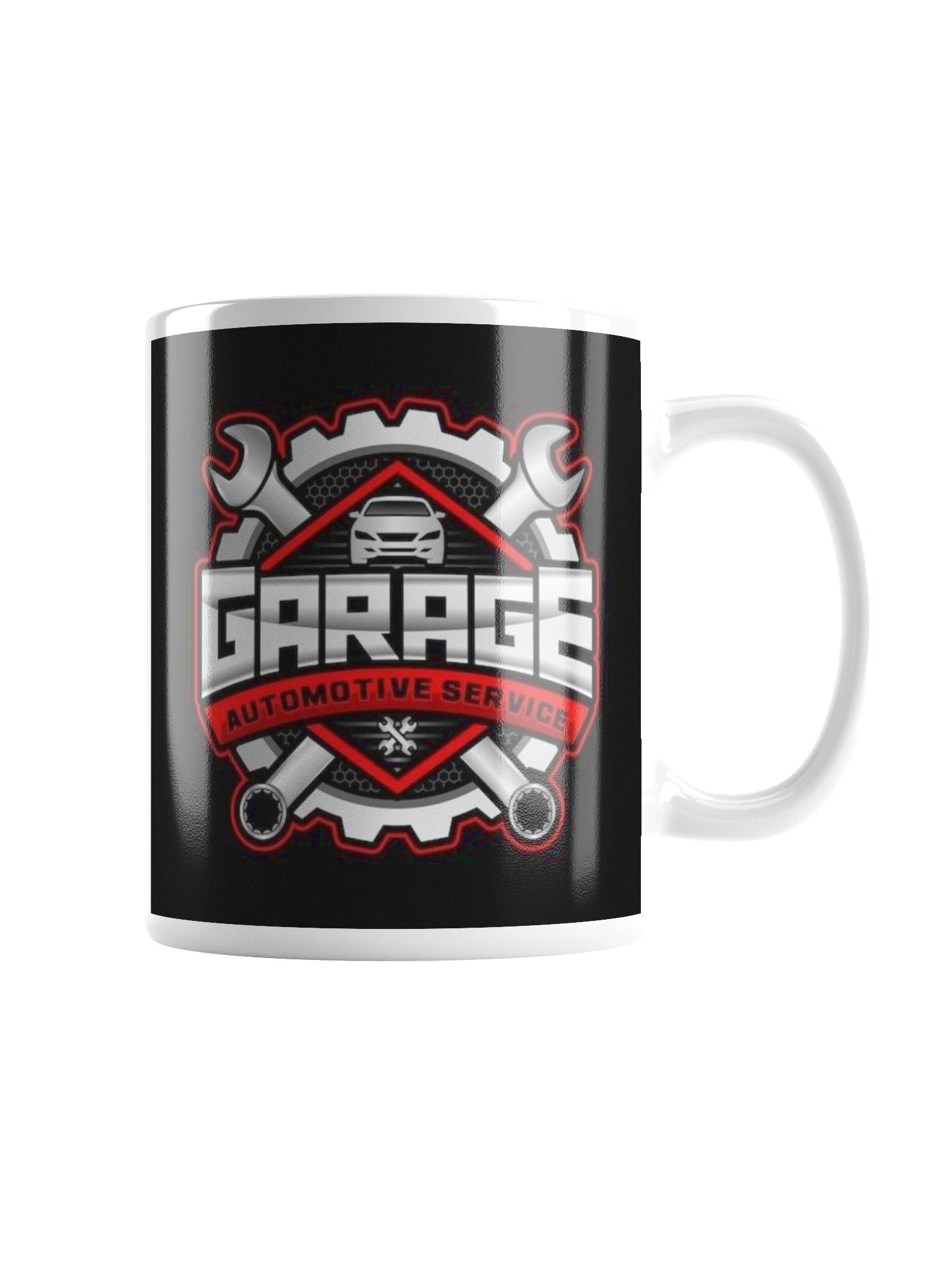 White Glossy Mug | Garage Automotive Service Mug | Mechanic Coffee Mug | Auto Repair Mug | Car Enthusiast Gift product image (3)