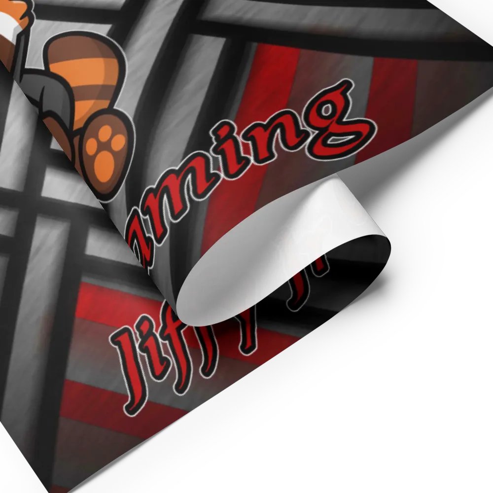 Red Panda Logo Wrapping Paper Set product image (7)
