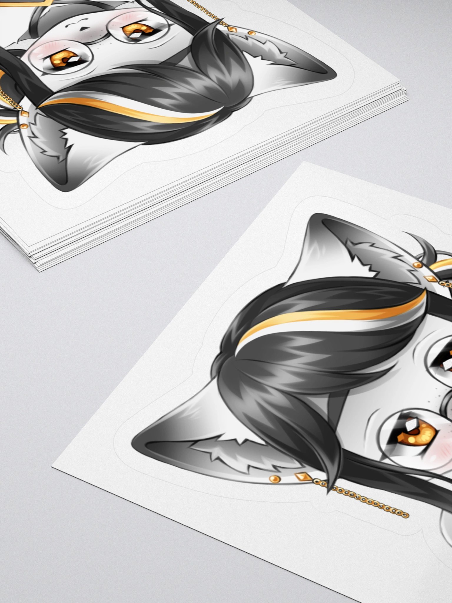 Cute Shiro Sticker product image (10)