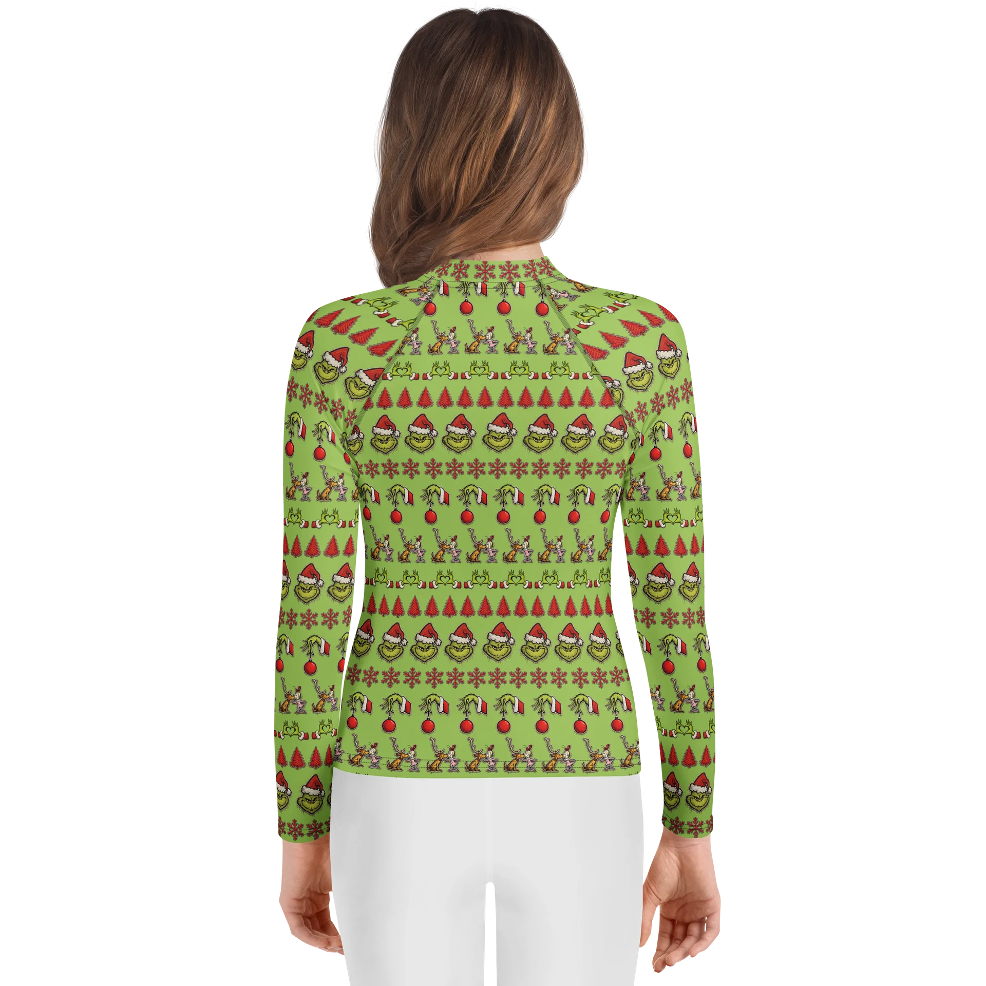 Grinch Youth PJs Top only product image (2)