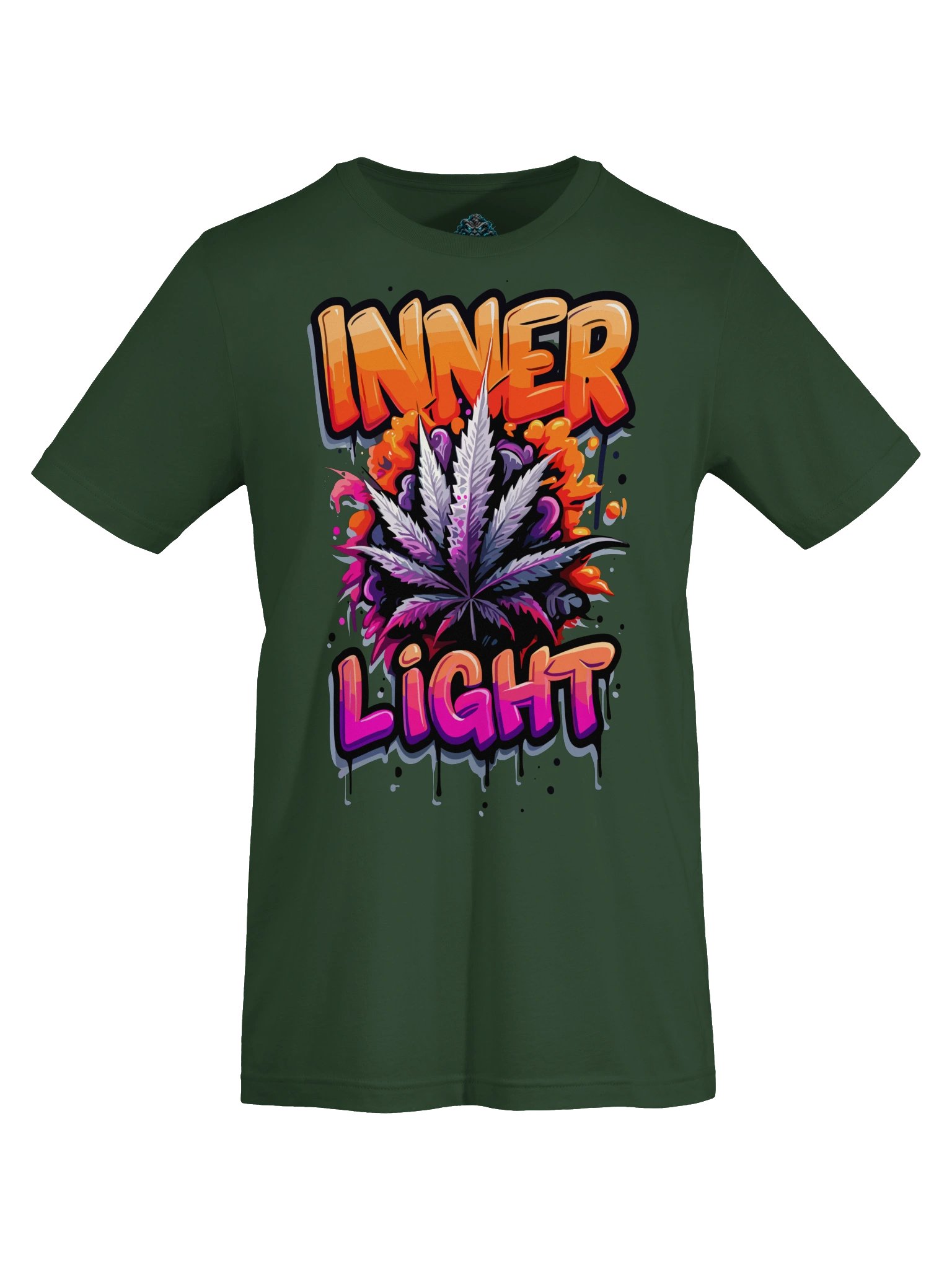 Inner Light Cannabis Graphic Tee product image (5)