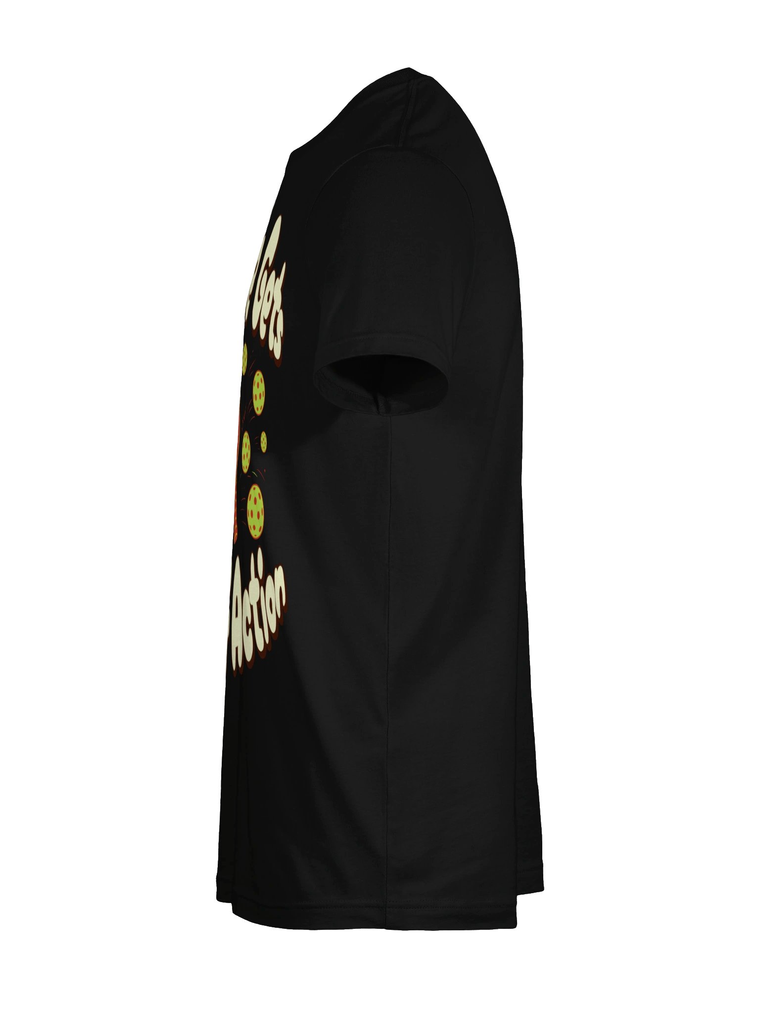 My Paddle Gets Plenty of Action Shirt – Funny Pickleball Tee product image (9)