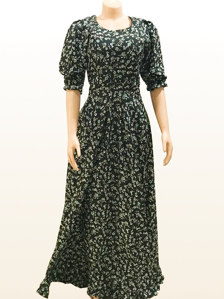 Black Madonna Long Dress product image (1)