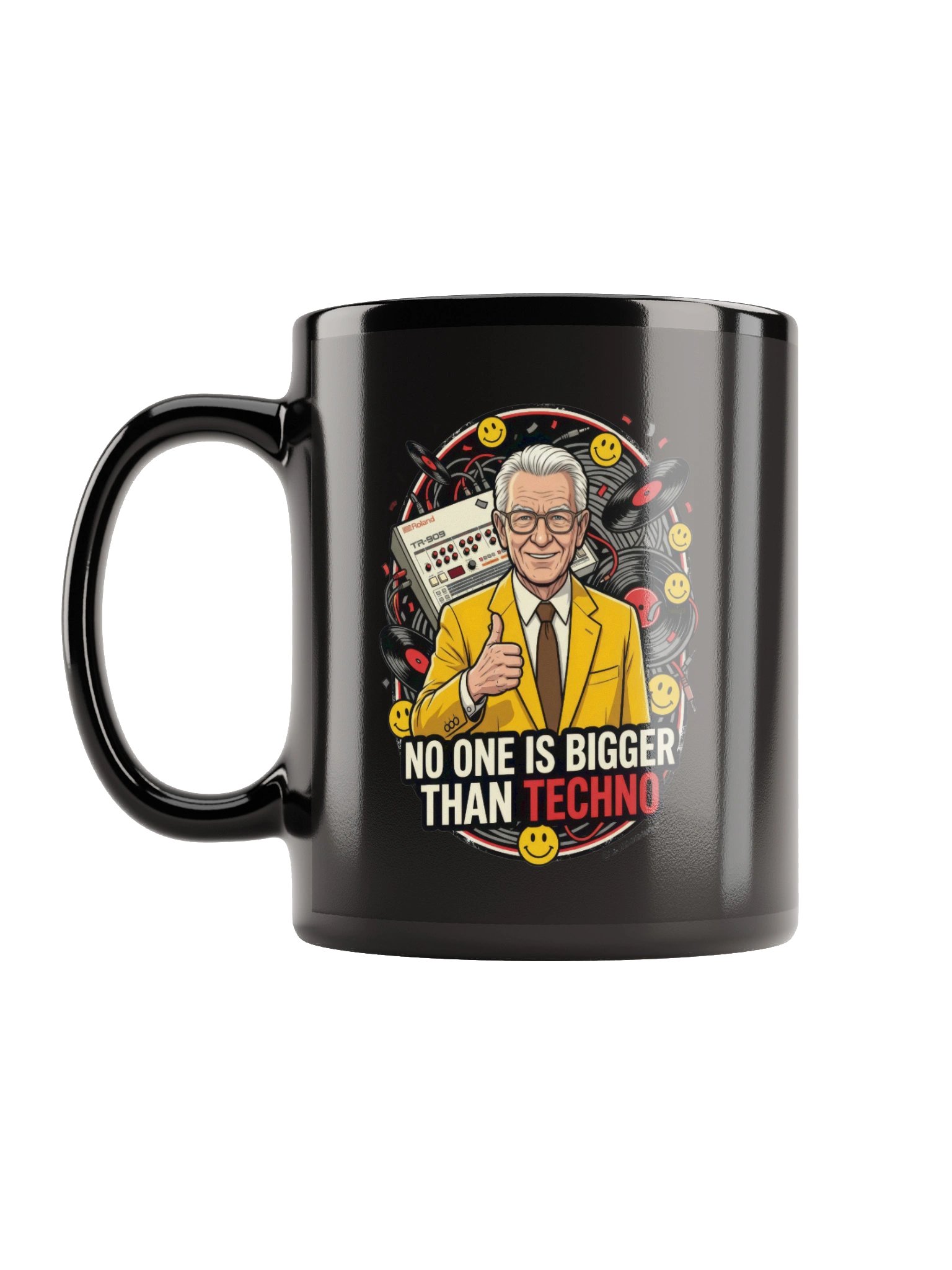 No One Is Bigger Than Techno Mug product image (2)
