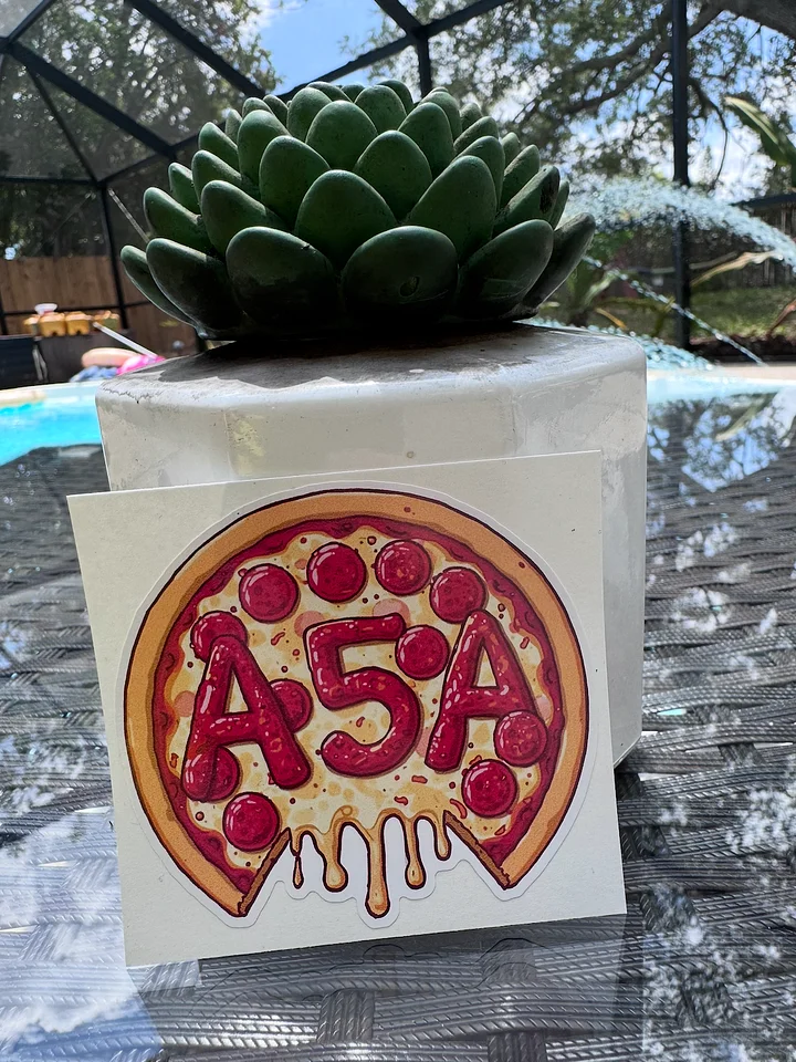 Across Five Aprils: New York Pizza Sticker product image (1)