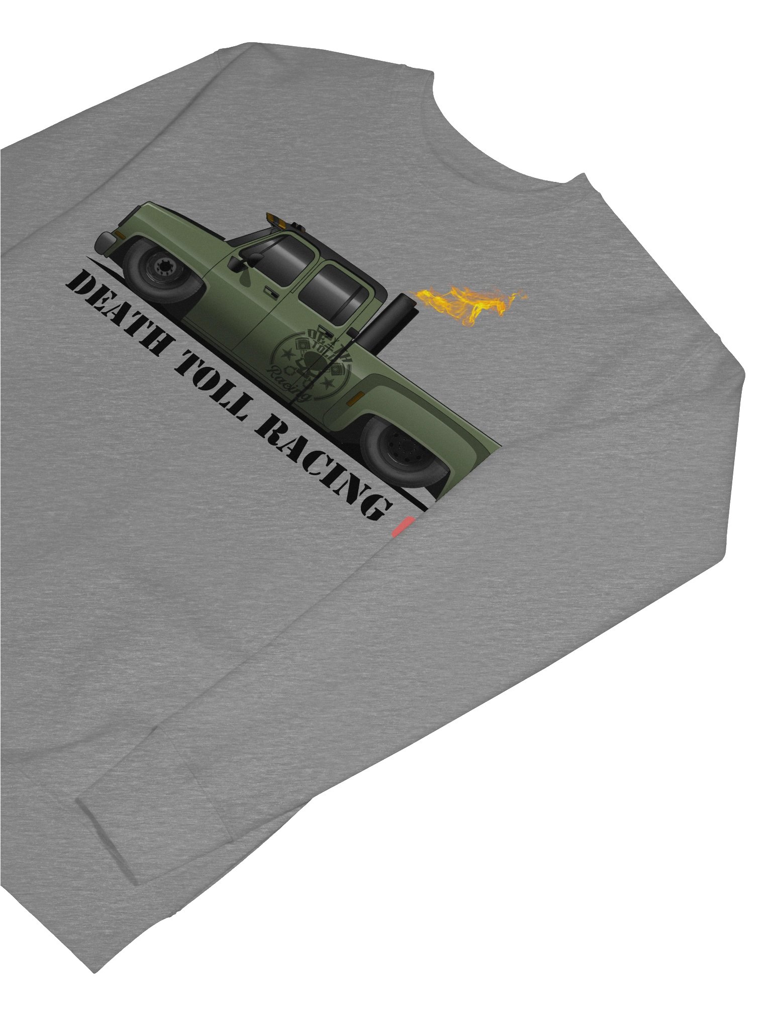Flaming Death Toll Racing Sweatshirt product image (7)