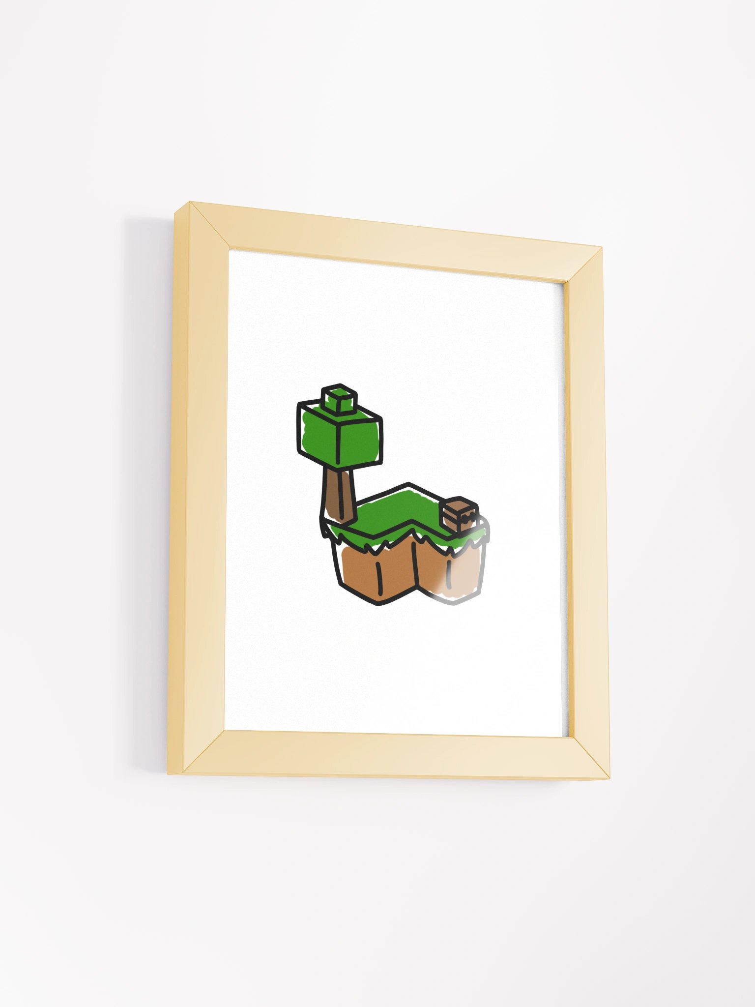 Skyblock Colored Doodle Art product image (2)