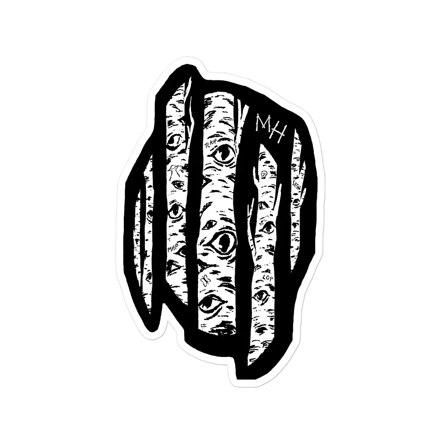 Mile Higher Haunted Forest Vinyl Sticker product image (1)