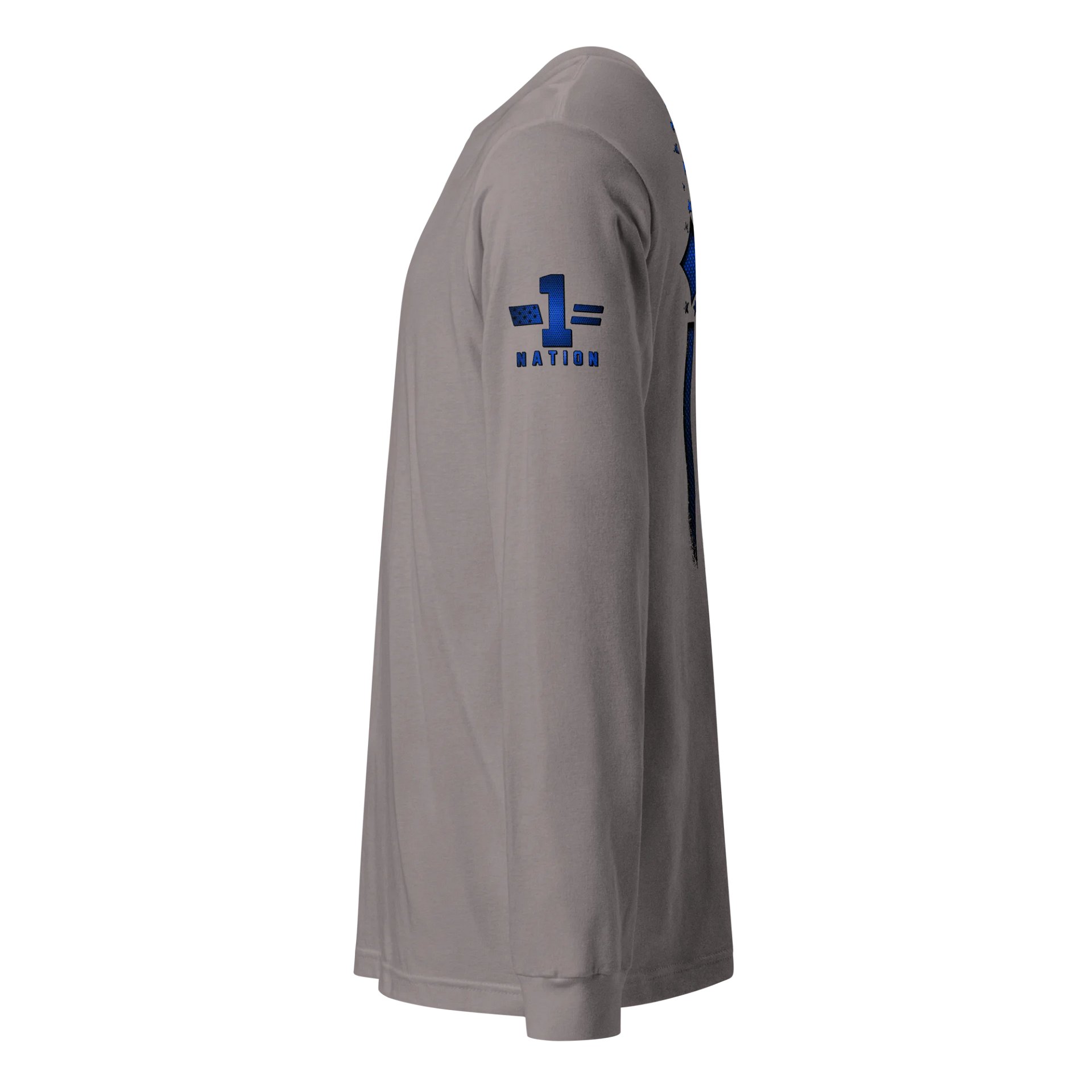 Christian Cross Blue Carbon Onyx Long Sleeve product image (12)