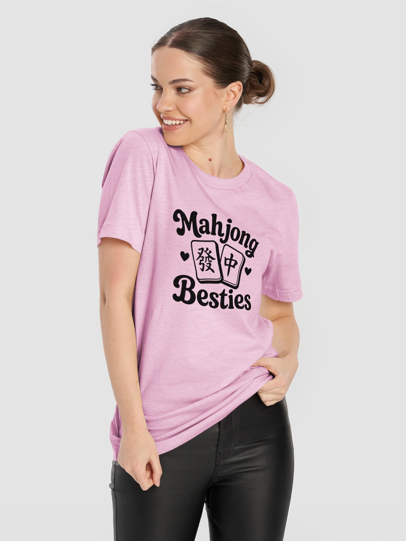 Mahjong Besties T-Shirt | Mahjong Friends Tee product image (120)