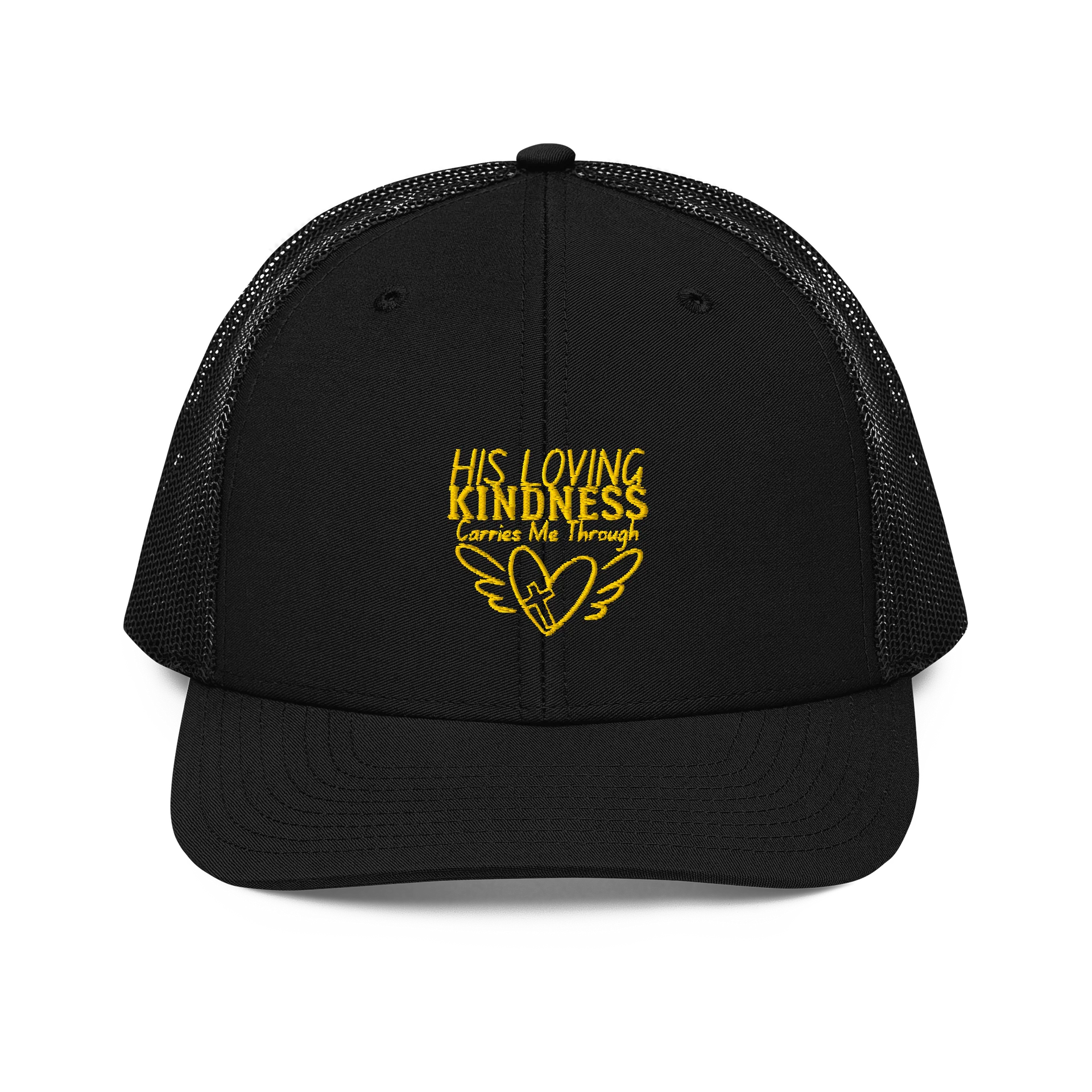 His loving kindness embroidered trucker hat product image (1)