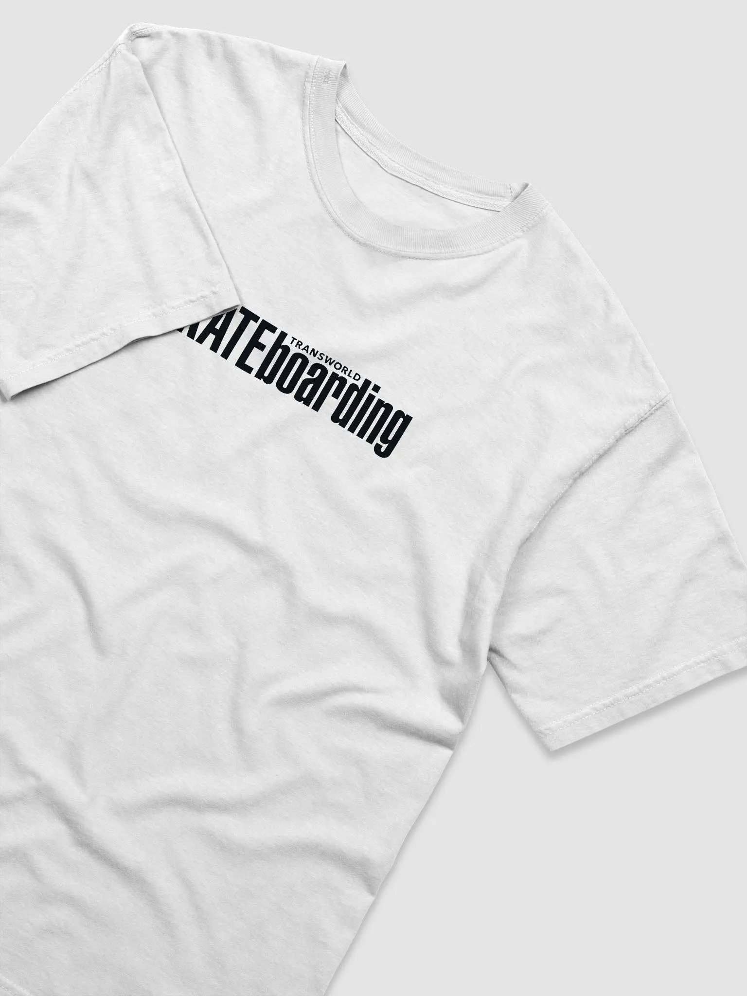 TransWorld SKATEboarding Logo | Crew T-Shirt (Light) product image (3)