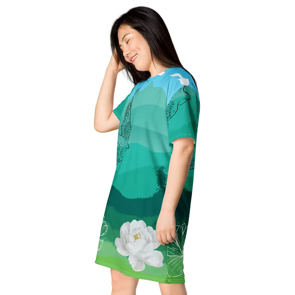 Bird in Flight Floral Horizon product image (12)