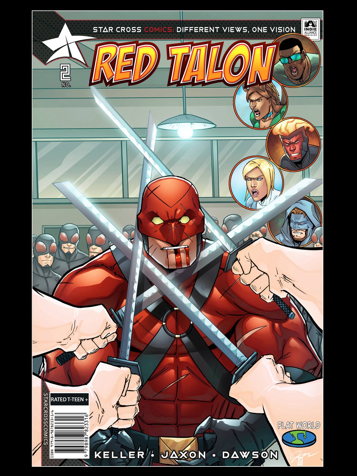 Red Talon Comic Book - Issue #2 Physical Edition product image (1)