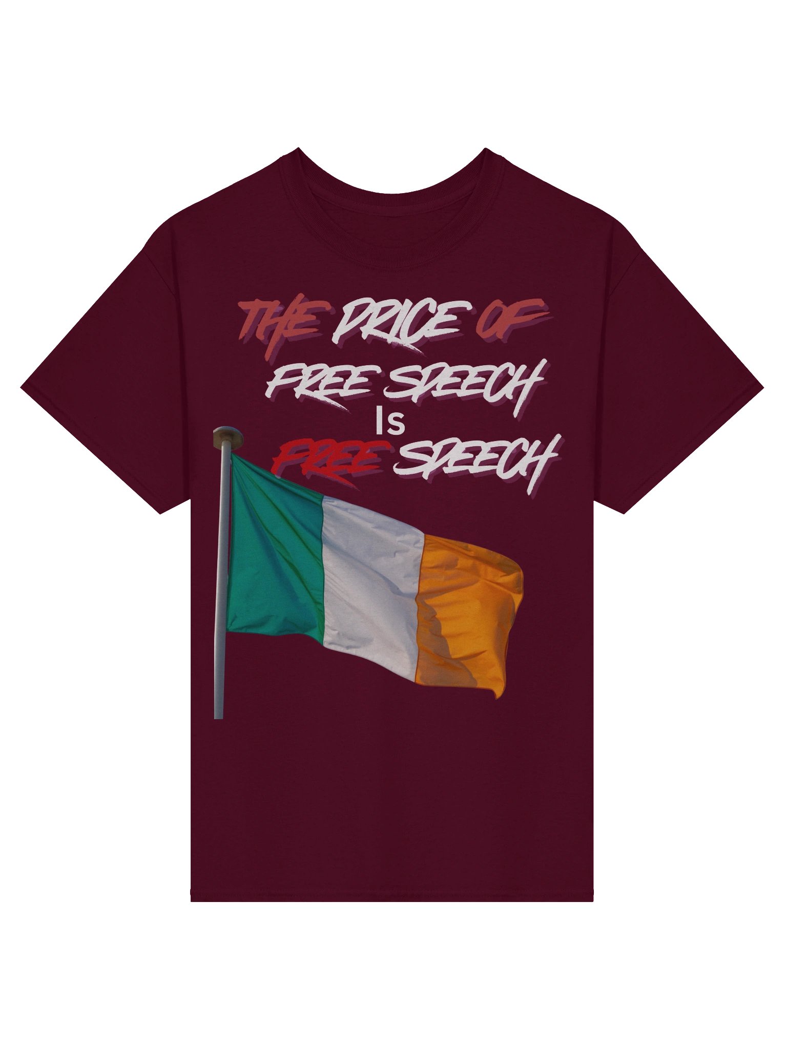 Ireland Free Speech Flag Tee product image (3)