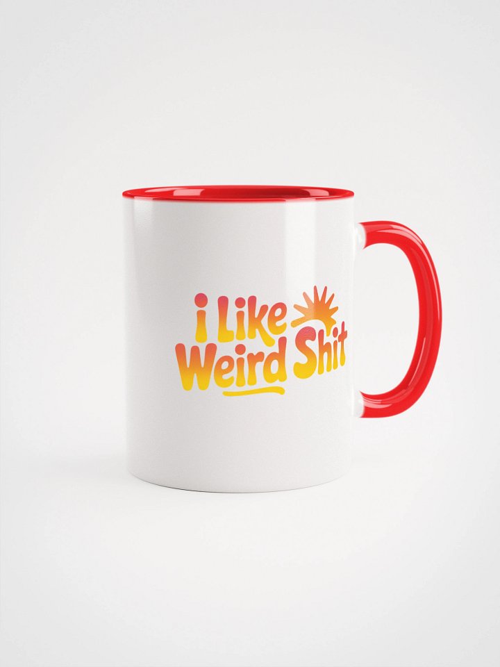 Gradient I like Weird Ceramic Mug product image (3)