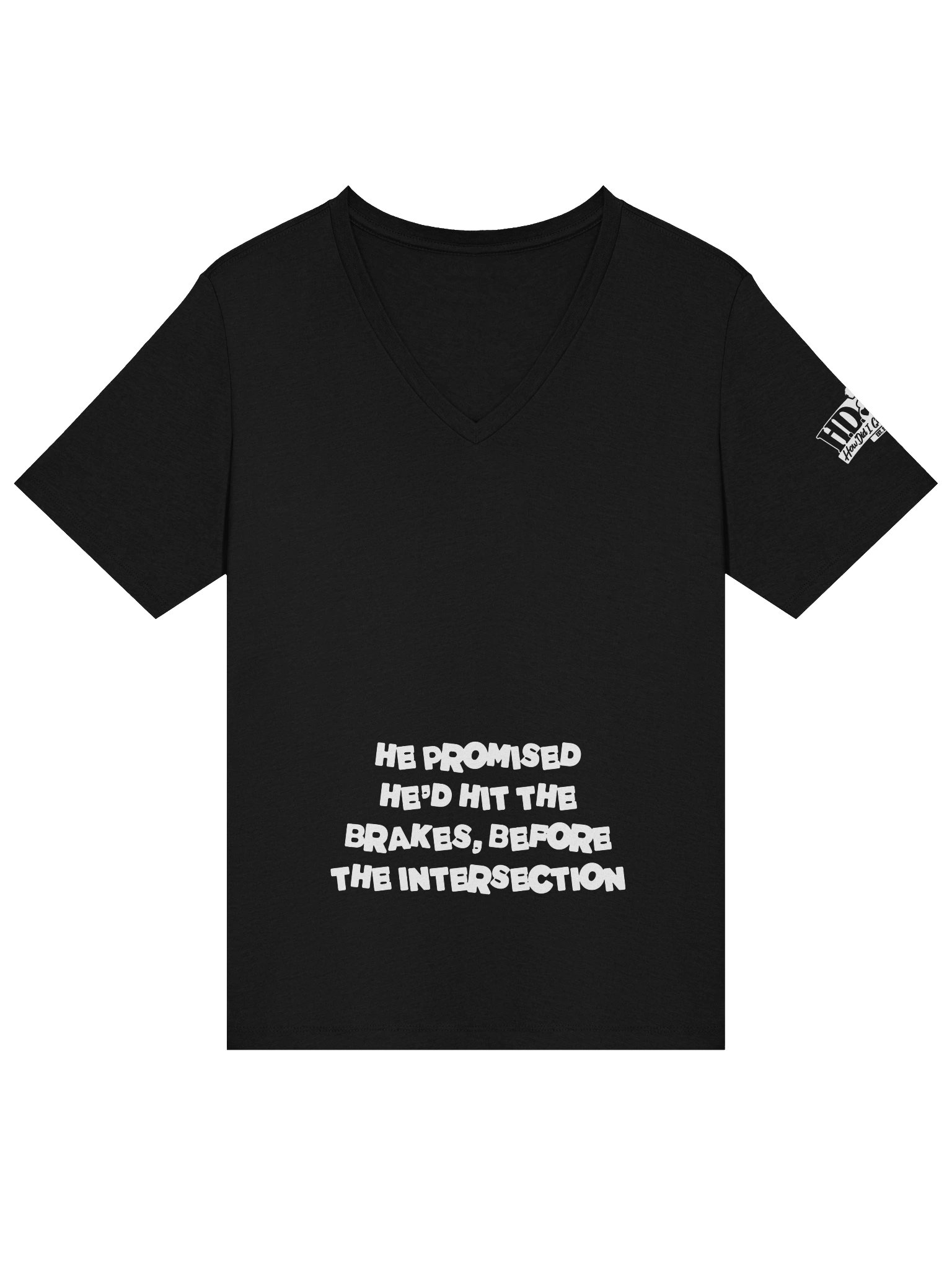 PROMISED TO HIT THE BRAKES MATERNITY TEE product image (2)