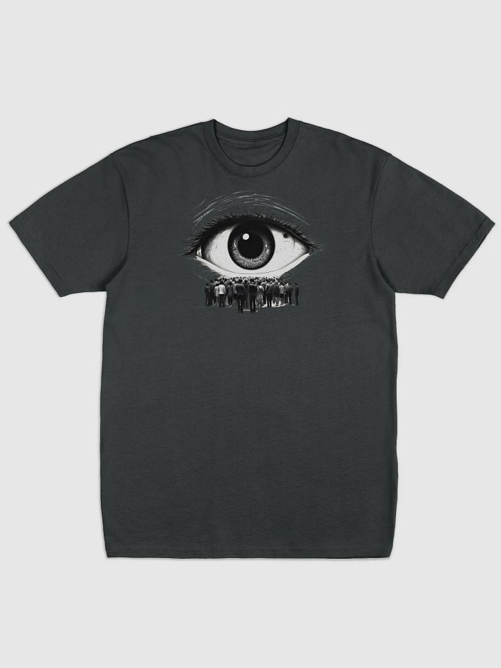 Orwell Dystopic Society Watchful Eye T-Shirt – Thought-Provoking Dystopian Art Tee product image (1)