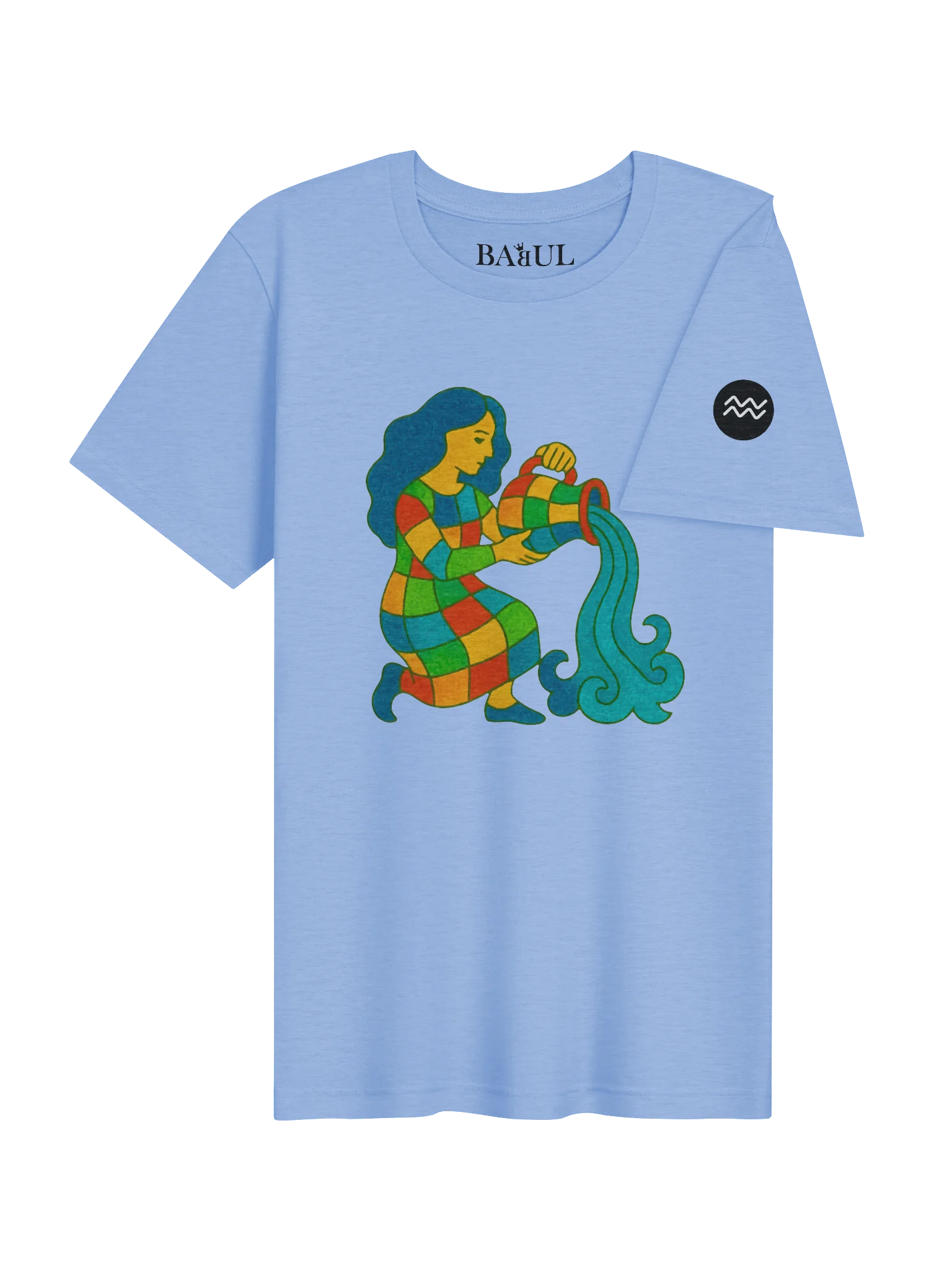 AQUARIUS - ZODIAC IN COLORS t-shirt product image (4)