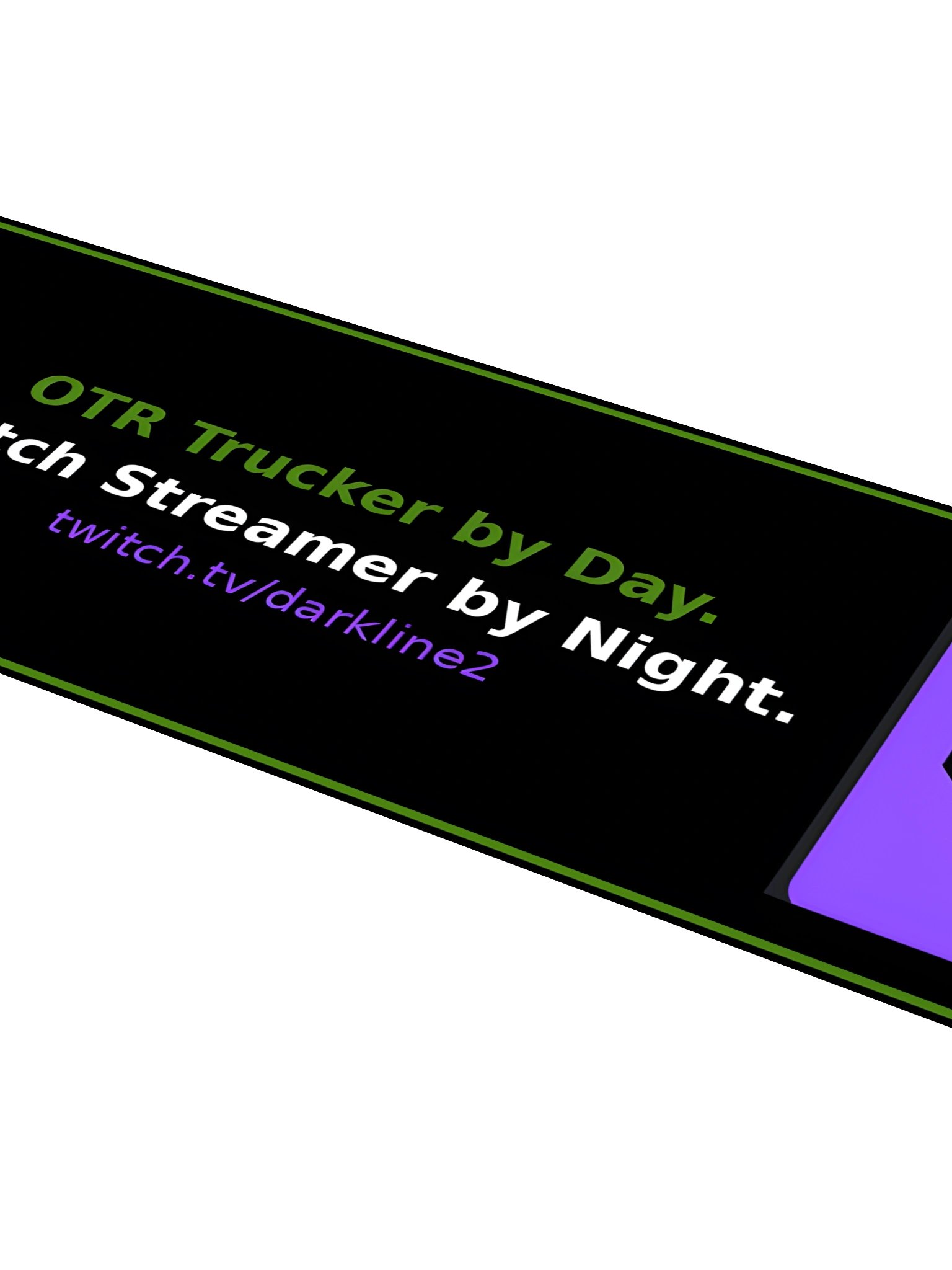 Darkline2 Bumper Sticker product image (4)