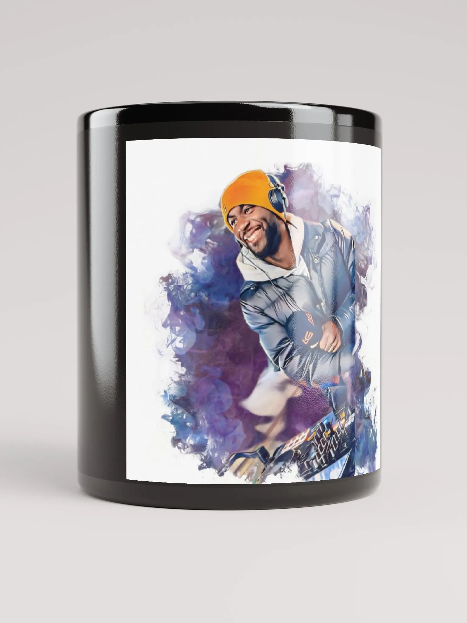 AG BLACK MUG WITH PICTURE product image (1)