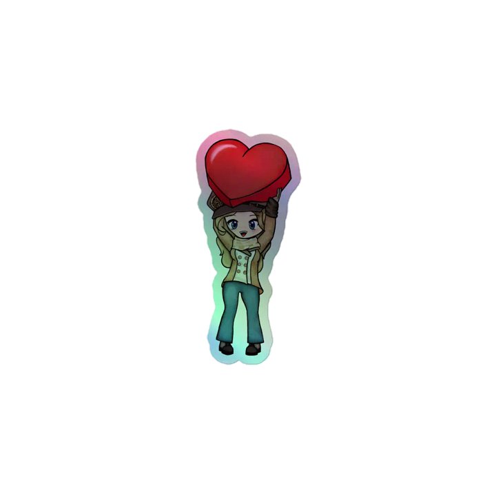 Chibi Swit Love | Holo Sticker product image (1)