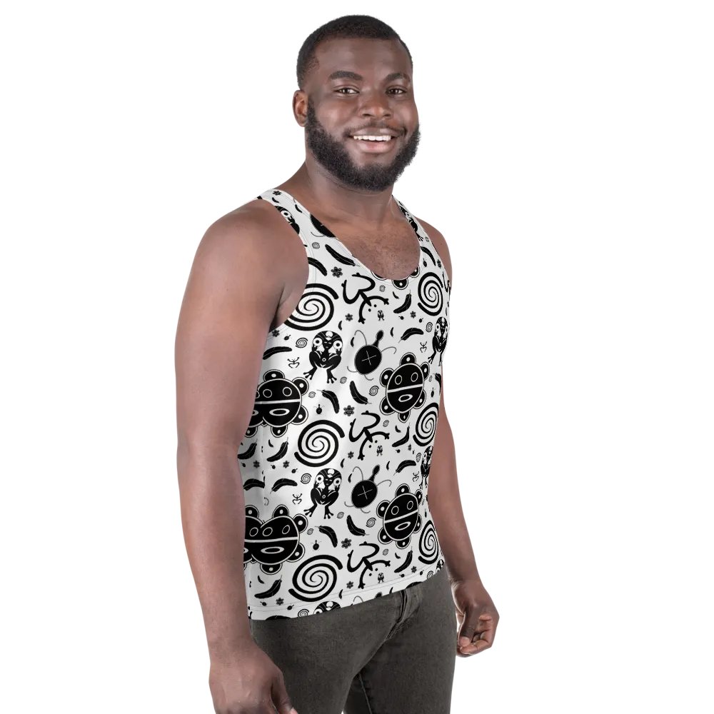 Taino Symbols All-Over Tank Top product image (3)