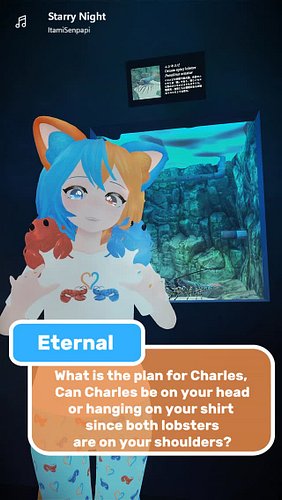 Why does a vtuber need so many lobsters?
Ask questions here: https://forms.gle/JqXpNPfhDSMVwGy36

VRChat World: Sushi Aquariu...