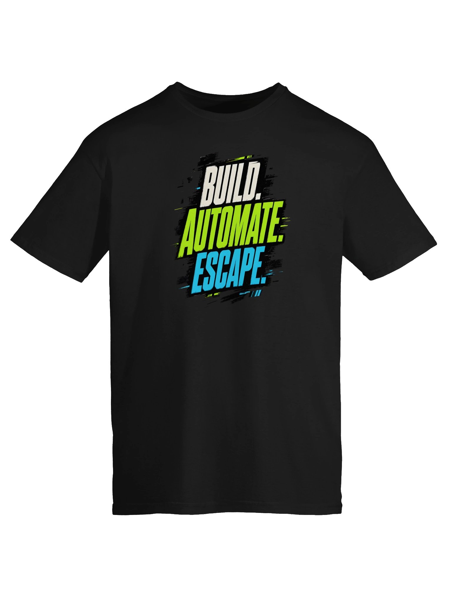 Build Automate Escape - Glitch Tee product image (5)