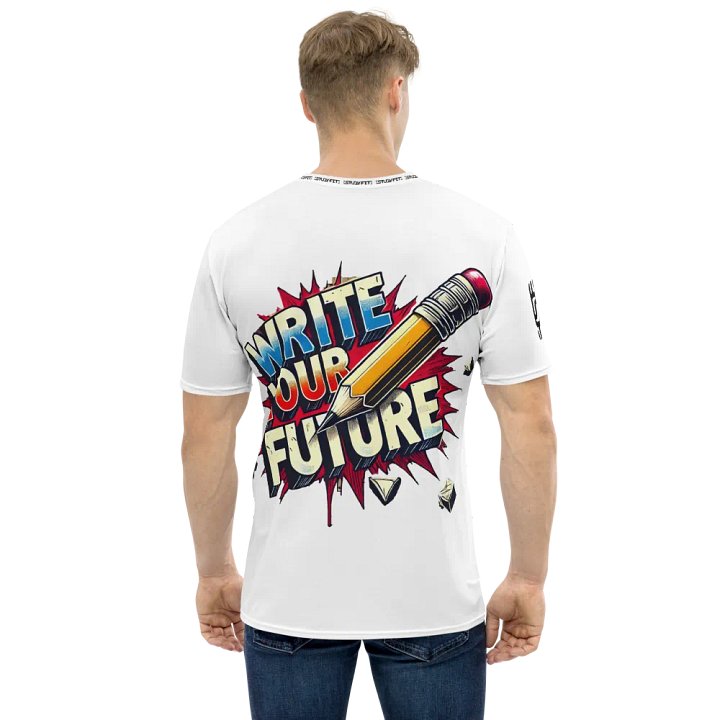 Write Your Future White Tee product image (1)