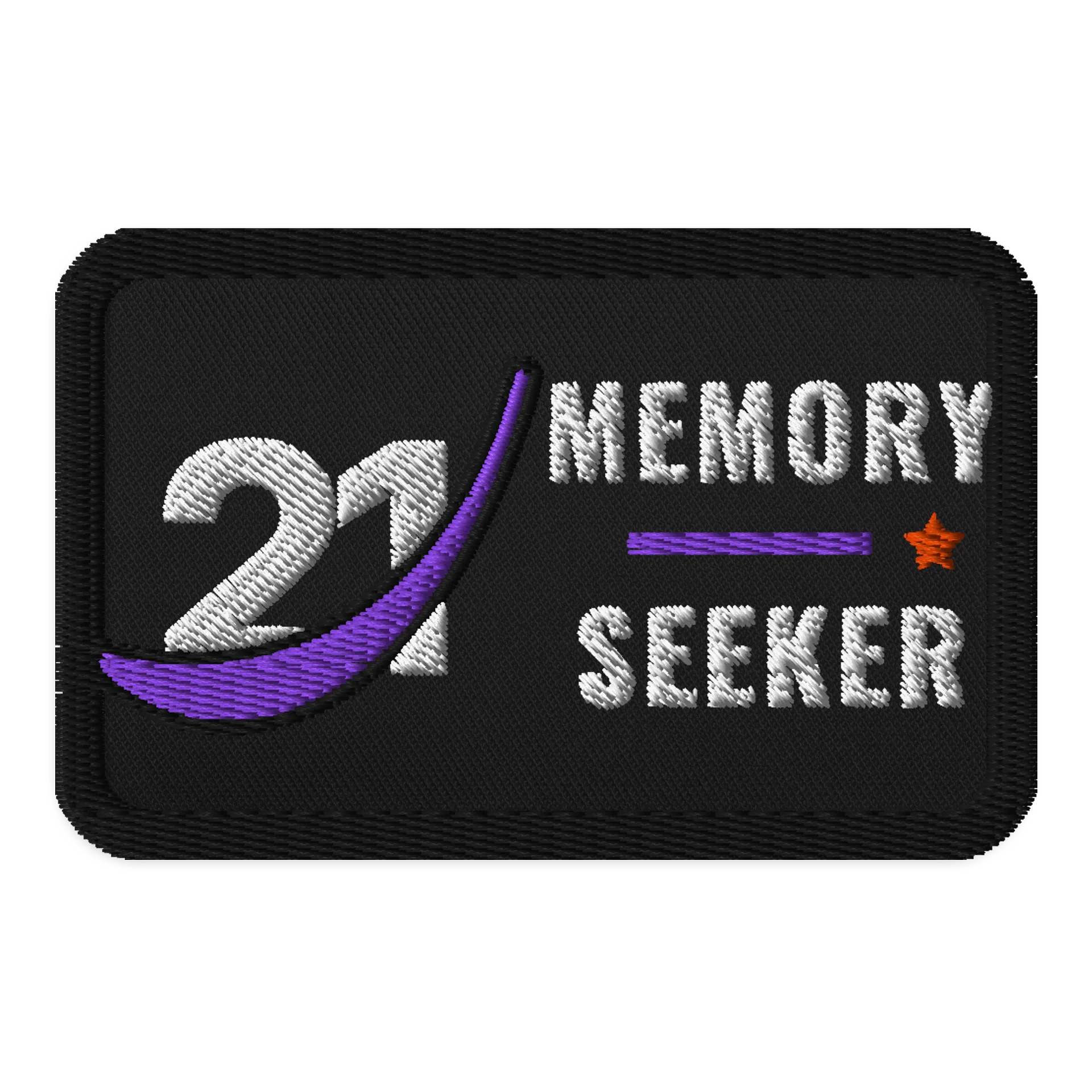 21 Memory Seeker Embroidered Patch product image (1)