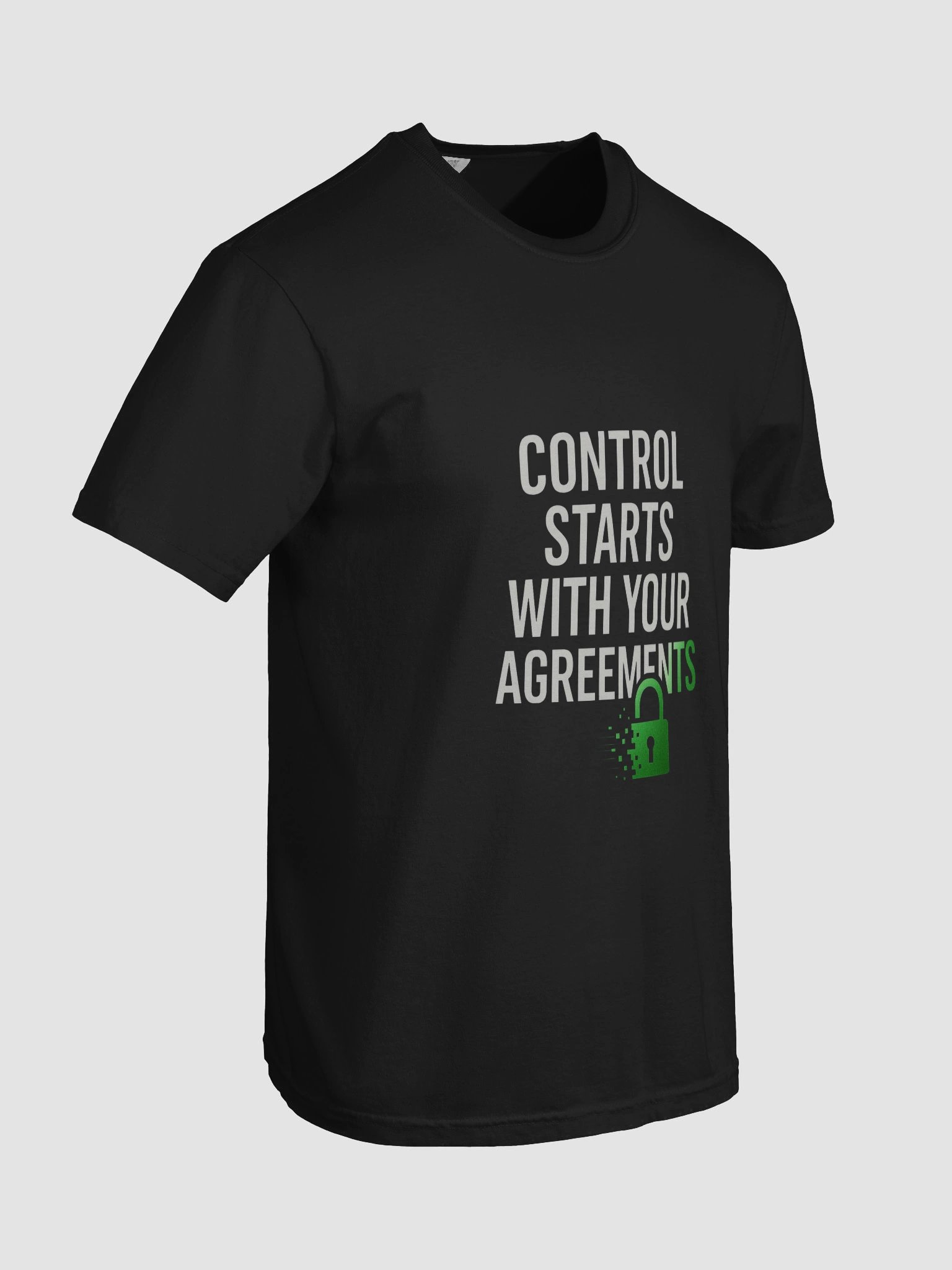 Control Start with your Agrements T-Shirt product image (105)
