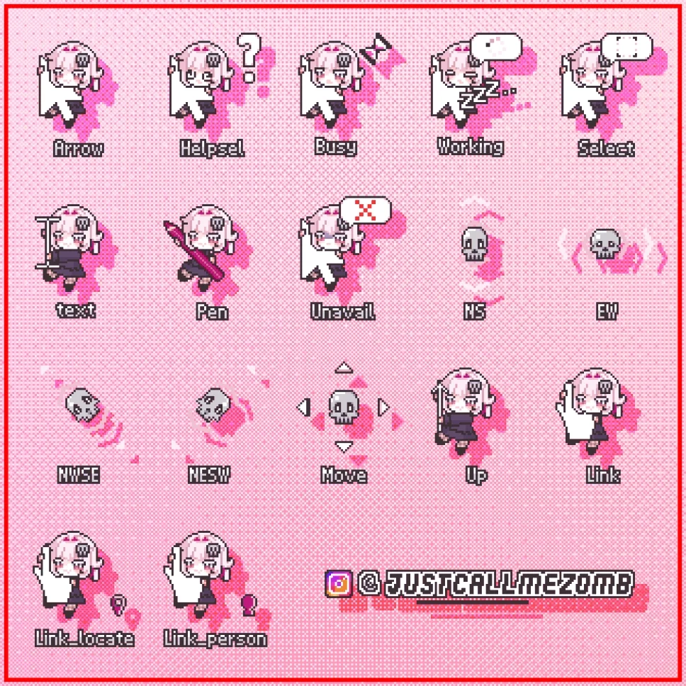 Yuki Animated Cursor [V1] - For Mac and Windows product image (1)