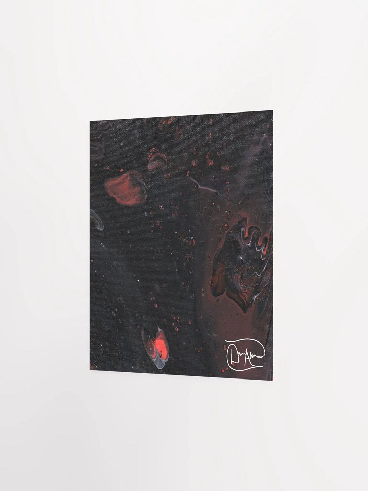 Space Black Fluid Acrylic Print product image (2)